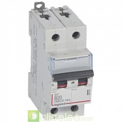 Disjoncteur DX3 2P B20 6000A/10KA 407495 Legrand