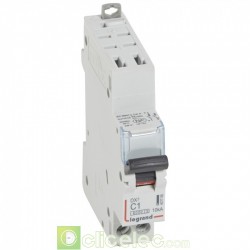 Disjoncteur DX3 1P+NG C1 6000A/10KA AUTO 407706 Legrand