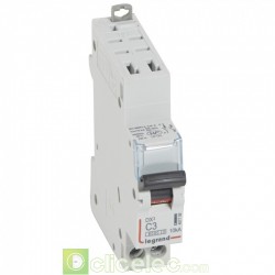 Disjoncteur DX3 1P+NG C3 6000A/10KA AUTO 407708 Legrand