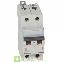 Disjoncteur DX3 2P C3 6000A/10KA 407778 Legrand