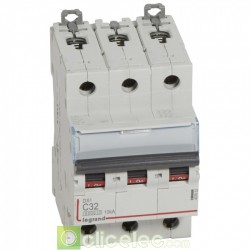 Disjoncteur DX3 3P C32 6000A/10KA 407832 Legrand