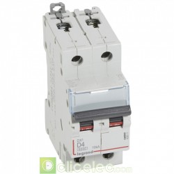 Disjoncteur DX3 2P D4 6000A/10KA 408011 Legrand