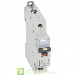 Disjoncteur DX3 1P B3 10000A/16KA 408882 Legrand