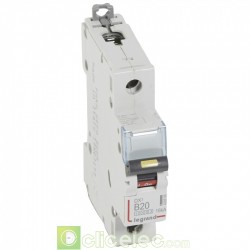 Disjoncteur DX3 1P B20 10000A/16KA 408888 Legrand