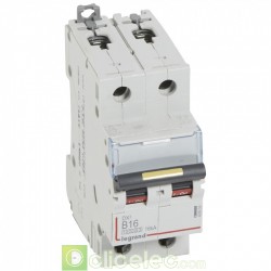 Disjoncteur DX3 2P B16 10000A/16KA 408959 Legrand