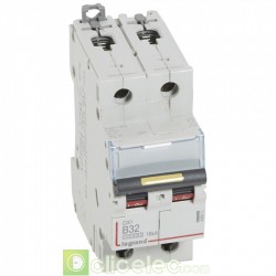 Disjoncteur DX3 2P B32 10000A/16KA 408962 Legrand