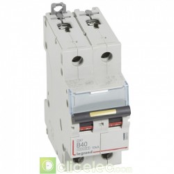 Disjoncteur DX3 2P B40 10000A/16KA 408963 Legrand