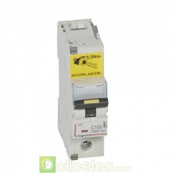 Disjoncteur DX3 1P C100 10000A/16KA 409141 Legrand