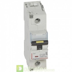 Disjoncteur DX3 1P C125 10000A/16KA 409142 Legrand