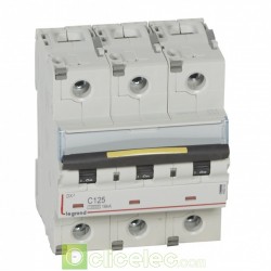 Disjoncteur DX3 3P C125 10000A/16KA 409282 Legrand