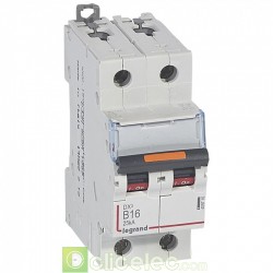 Disjoncteur DX3 2P B16 25KA 409716 Legrand