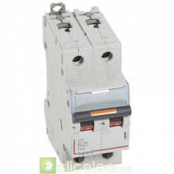 Disjoncteur DX3 2P B25 25KA 409718 Legrand