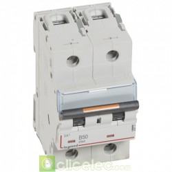 Disjoncteur DX3 2P B50 25KA 409721 Legrand