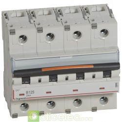 Disjoncteur DX3 4P B125 25KA 409751 Legrand