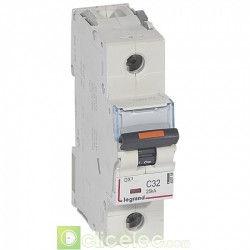 Disjoncteur DX3 1P C32 25KA 409758 Legrand