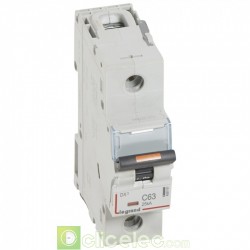 Disjoncteur DX3 1P C63 25KA 409761 Legrand