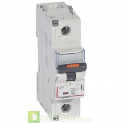 Disjoncteur DX3 1P C80 25KA 409762 Legrand