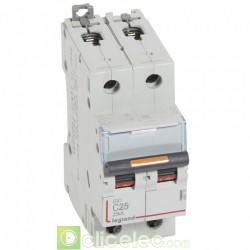 Disjoncteur DX3 2P C25 25KA 409770 Legrand