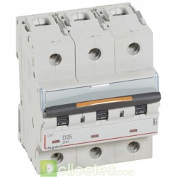 Disjoncteur DX3 3P D25 25KA 409835 Legrand