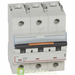 Disjoncteur DX3 3P D32 25KA 409836 Legrand