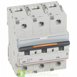 Disjoncteur DX3 3P D100 25KA 409841 Legrand