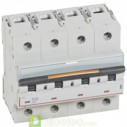 Disjoncteur DX3 4P D32 25KA 409849 Legrand