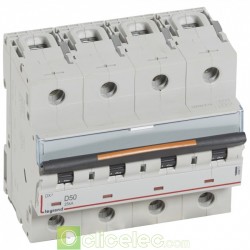 Disjoncteur DX3 4P D50 25KA 409851 Legrand