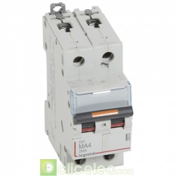 Disjoncteur DX3 2P MA4 25KA 409868 Legrand