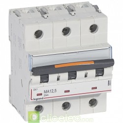 Disjoncteur DX3 3P MA12.5 25KA 409881 Legrand