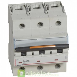 Disjoncteur DX3 3P MA16 25KA 409882 Legrand