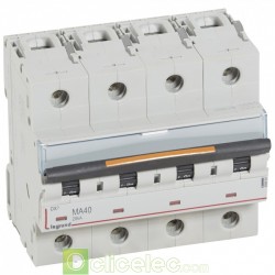 Disjoncteur DX3 4P MA40 25KA 409894 Legrand