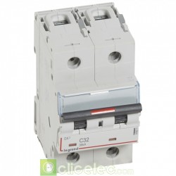 Disjoncteur DX3 2P C32 36KA 410011 Legrand