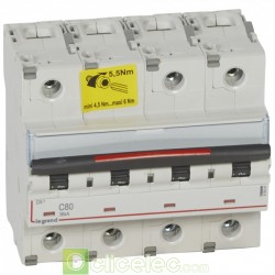 Disjoncteur DX3 4P C80 36KA 410041 Legrand