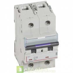 Disjoncteur DX3 2P C16 50KA 410148 Legrand